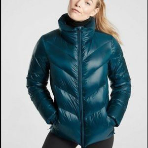 Athleta Lofty Goose Down Jacket - Dark Vista Teal - S